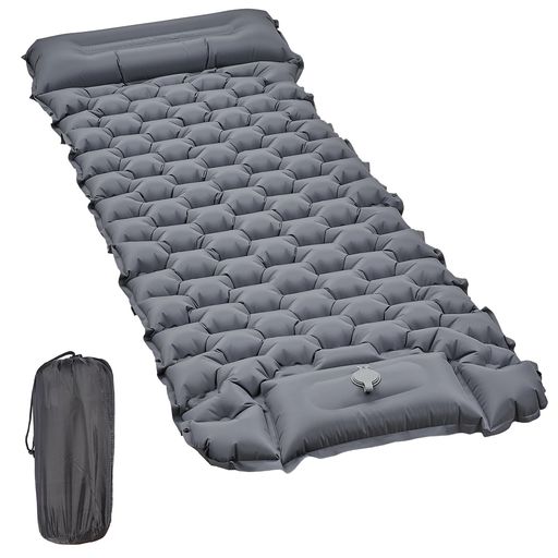 楽天市場】Pejevirキャンプマット折り畳みエアーマット一体式枕付き車