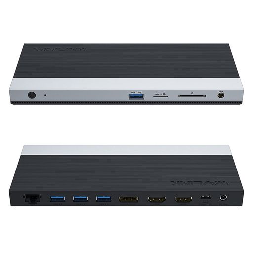 WAVLINKUSB-C4Kドッキングステーション85W出力PowerDelivery対応トリプルディスプレイ13-in-1/ユニバーサル4K対応HDMI出
