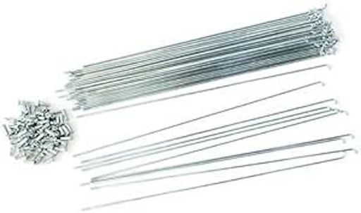 HOSHISPOKES(ホシスポーク)D/STダブルバテッドステンレススポーク#15x305粍72本入金管楽器ニップル付(#15)