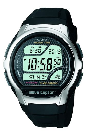 [カシオ]CASIO 腕時計 WAVE CEPTOR ウェーブセプター 電波時計 デジタルモデル WV58A-1AV メンズ (ブラック)｜Happy night Rainbow