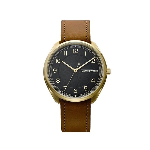 [MASTER WORKS] マスターワークス masterworks 腕時計 Quattro 003 MW06YB-ECLBO8 腕時計 メンズ 日本製 クォーツ 39mm レザーベルト メンズウォッチ｜Happy night Rainbow