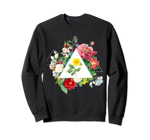 VintageBotanicalBeautifulFloralFlowerPowerトレーナー