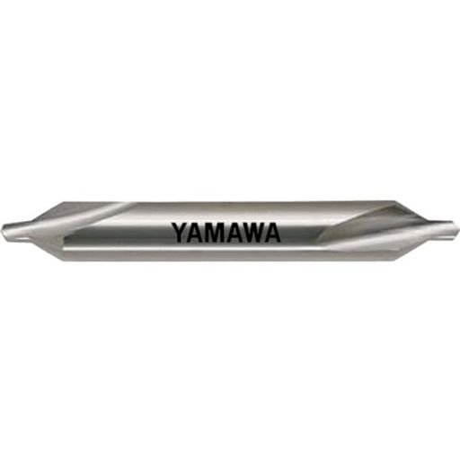ヤマワ弱捩じり溝A形60°真っただ中穴せん孔機左刃CD-SLH6X60°X18CD-S-LH-6X60X18
