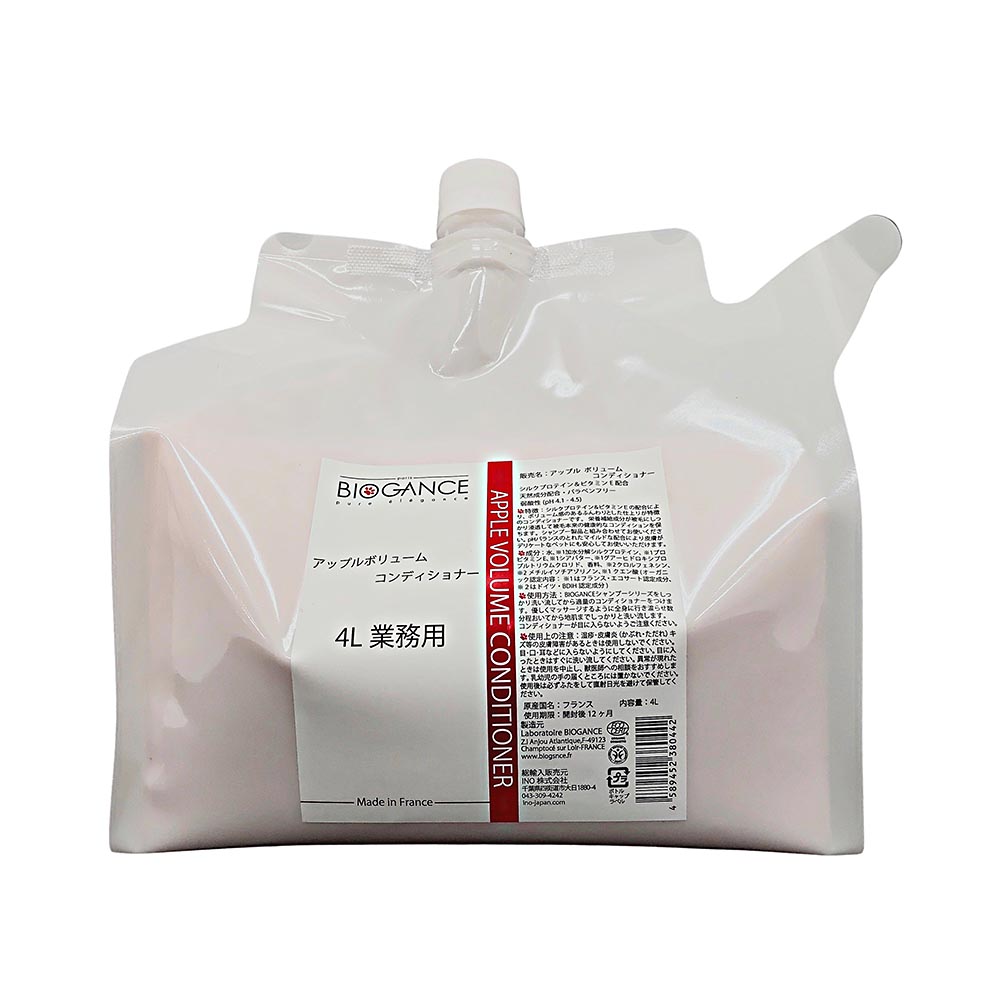 ■BIOGANCE　アップルボリュームコンディショナー 4L○