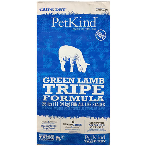 ■Pet Kind（ペットカインド）　トライプドライ　グリーンラムトライプ　11.34Kg○