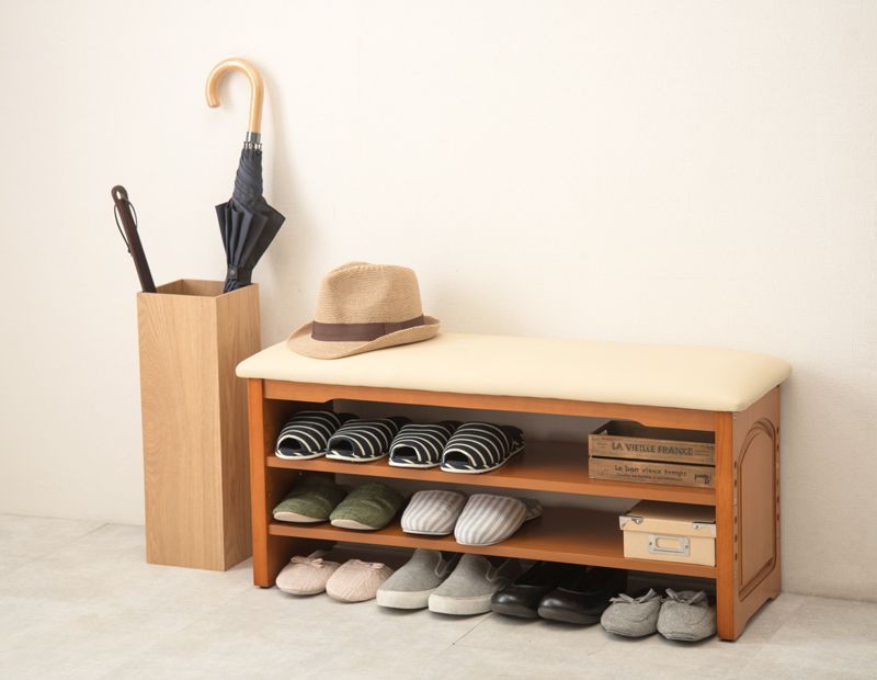 日本製 玄関ベンチ 幅90 腰掛け 座面下収納 おしゃれ Fucoa Cl 日本製 玄関ベンチ 幅90 腰掛け 座面下収納 おしゃれ Fucoa Cl