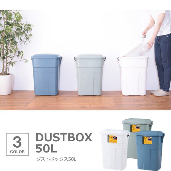 【P10倍：4/4 20:00 - 4/10 01:59】ゴミ箱 おしゃれ フタ付き 50L 大容量
