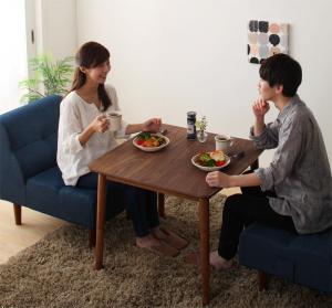【SALE：4/10 07:00 - 4/14 01:59】こたつテーブル おしゃれ 正方形 75×75cm 4段階高さ調整 天然木ウォールナット材 コタツ 炬燵