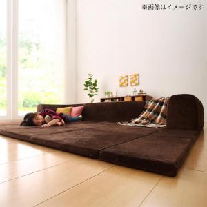 ラグマット おしゃれ 約3畳 250×174cm 厚手(大) プレイマット 背もたれ こたつ敷き布団 マイクロファイバークッションラグ