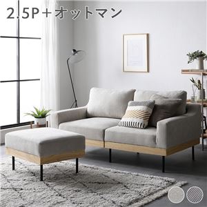 【SALE】置き目寝いす 2.5人掛け+オットマン付き添い人 肘付き添い人 洗える取りまかなう