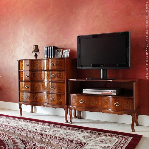 猫脚4段チェスト 幅87cm サイドチェスト 輸入家具 アンティーク調家具 おしゃれ Mergertraininginstitute Com