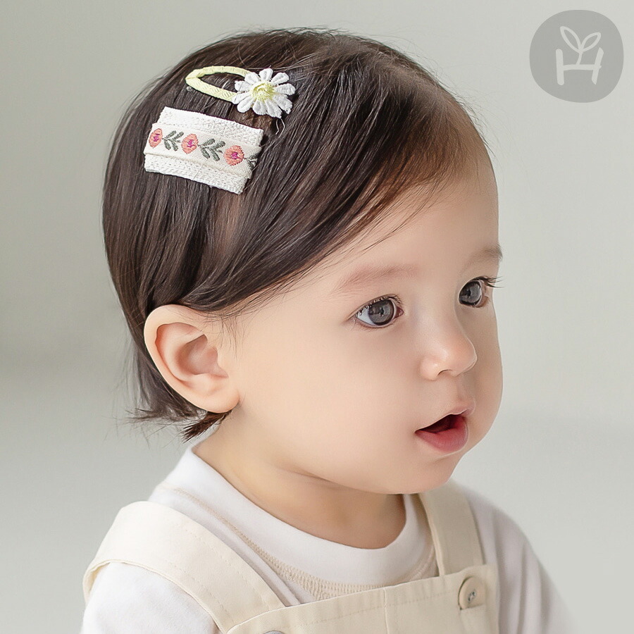 人気再入荷【即納】【メール便送料無料】★ベビーヘアピン2個セット★赤ちゃん ヘアピン ベビーパッチンピン スナップピン かわいい　女の子　プレゼント　 お出かけ　出産お祝い　赤ちゃん　ヘアアクセサリー　髪留め　ヘアクリップ | happyshop