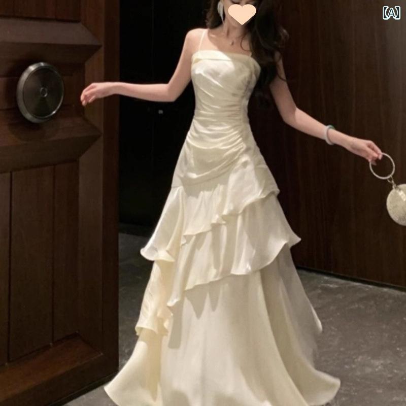パーティードレス ロングドレス 演奏会 結婚式 二次会 マーメイド キャミソール スタイルアップ タイト マキシ丈 お呼ばれ 謝恩会 披露宴 イブニングドレス 背中開き ノースリーブ スリット 発表会 舞台衣装 ステージドレス 体型カバー キャバドレス