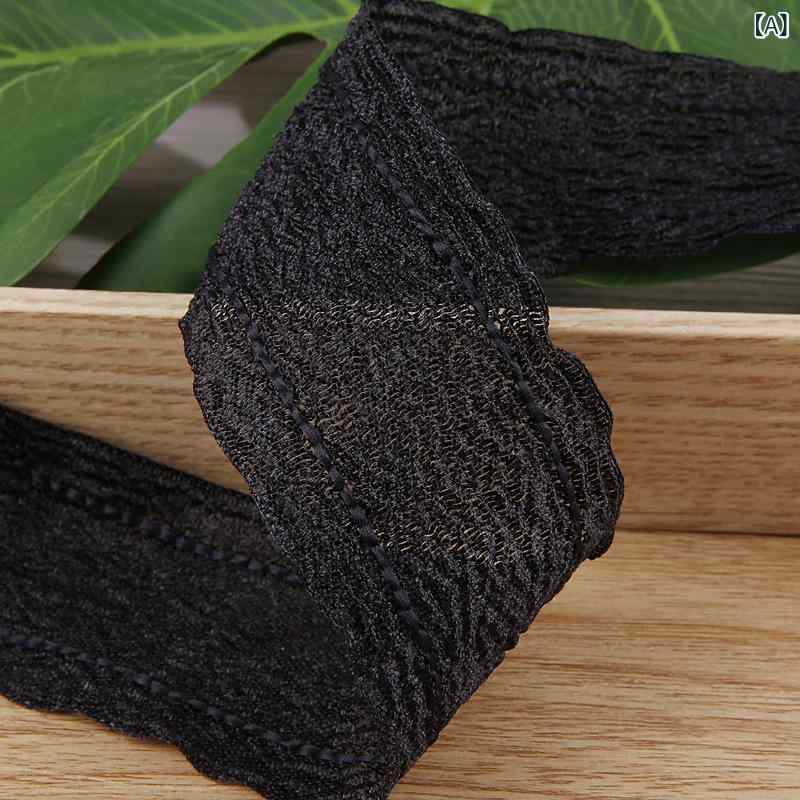 リボン ステッチ 資材 手芸用品 ウェーブ 縁取り 装飾 アレンジ自在 質感重視 ヘアアクセサリー製作 ラッピング用品 ギフト 裁縫材料 髪飾り作成 パーツ デコレーション 飾り付け 贈り物 梱包資材 ワークショップ 趣味