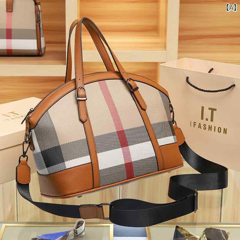 ハンドバッグ 革 牛革 レディース ショルダーバッグ 2way キルティング シェル型 収納力 大容量 自立型 かばん 通勤 通学 お出かけ レザー 肩掛け 斜め掛け 手提げ 鞄 背面ポケット 仕切り付き ファスナー 高見え 丈夫 質感 柔らかい 軽量 4,614円