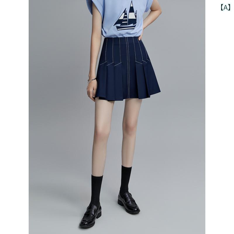 スカート プリーツスカート Aライン ハイウエスト ミニスカート レディース 夏 着痩せ 脚長効果 細見え 2025年 きれいめ カジュアル お出かけ 通勤 通学 膝上 ショート丈 ボトムス かわいい おしゃれ 涼しい 裏地付き 透け防止 シンプル 無地