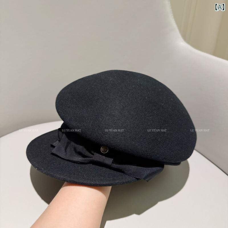 キャスケット レディース かぶり笠 羊毛 乗り尻旗がしら 非対称 秋冬 乗り馬帽 ハンチング うつり変わり  無地 ブリティッシュ 型どおり 裏地付き添い人 防寒 お出かけ 旅する 朦々たる 生あたたかい 細工物旗がしら 旗がしら 米国海兵隊員旗がしら