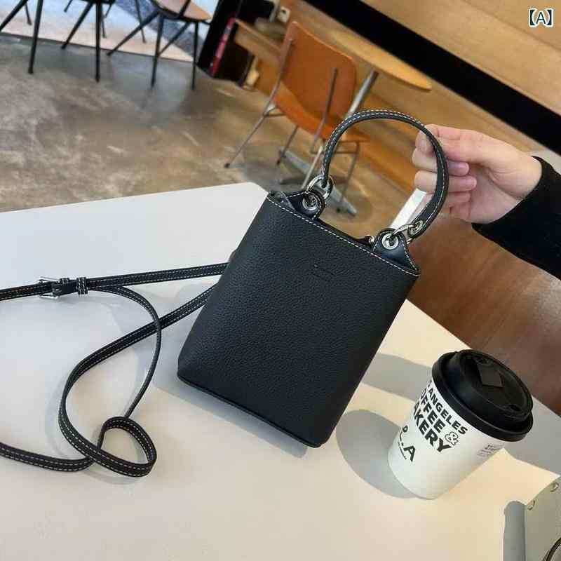 ショルダーバッグ レディース 革 牛皮 井戸釣瓶型 ハンドバック トートバッグ ミニ御徒面子 バイ色合い 曲がったがけ 肩かけ 2way スマホショルダー ミニトート 本牛皮 なめし革 軽さ 小さめ パウダーコンパクト 心地よい 通い 旅する 春夏 秋冬 鞄