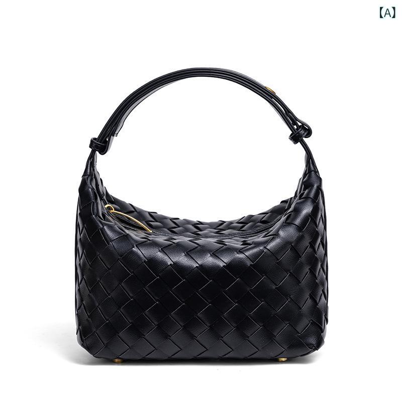 ハンドバッグ レディース 編み込み 手編み ミニバッグ レトロ 小さめ 軽量 かごバッグ ワンショルダー 肩掛け カバン 鞄 カジュアル ナチュラル お出かけ 旅行 シンプル コンパクト 爽やか 浴衣 和装 ストローバッグ