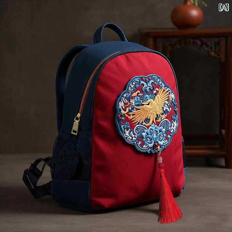 背嚢 レディース 刺繍 エスニック うしろ側容器に並べる 帆布 キャンヴァス 思わしい 大静電容量 納める 旅する 通い 通学 お出かけ 心地好い 和装 着物 アジアンテイスト 晴れ晴れしい 瀬戸もの風 差し上げ物 差し上げ物 鞄