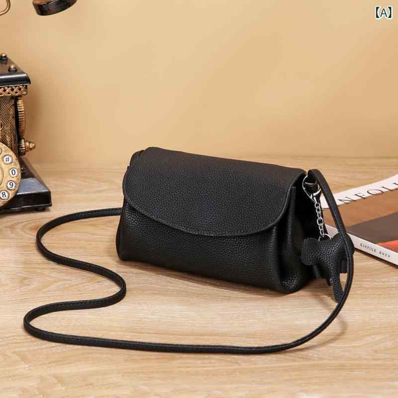 ショルダーバッグ レディース 革 牛革 貝殻型 シェルバッグ 三層構造 仕切り ファスナー付き お出かけ カジュアル 通勤 レザー ミニバッグ 斜めがけ 肩掛け かばん カバン 鞄 おしゃれ ギフト プレゼント シンプル 大人