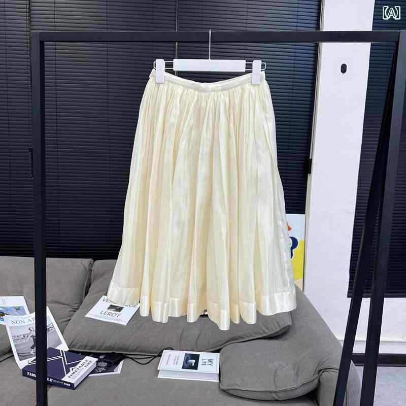 ロングスカート レディース プリーツスカート マキシ丈 ウエストゴム フレアシルエット 通気性 柔らか素材 体型カバー お出かけ 大人かわいい 上品 きれいめ ロング丈 ふんわり 揺れ感 シワになりにくい