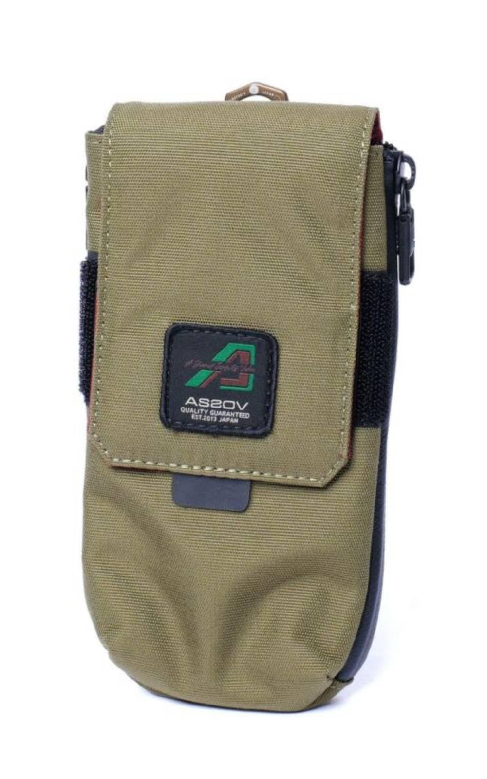 CORDURA STANDARD MOBILE POUCH 可動性合切袋 スマホポーチ 雨合羽