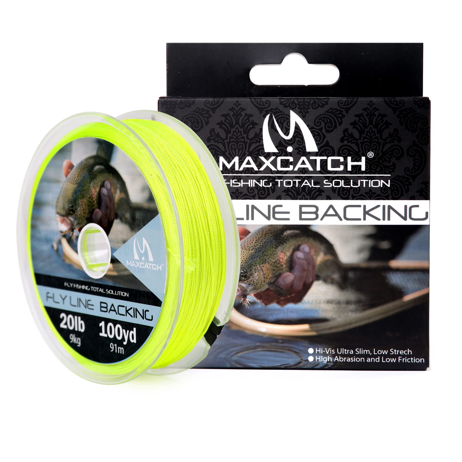 フライフィッシング用 バッキングライン 100yard(約90m) 20lb/30lb 釣り糸 釣り用品 釣り具 高耐久 高視認性 カラー選択可 ホワイト イエロー オレンジ ブラック ブルー グリーン バイオレット ピ|ハッピーライフセレクト