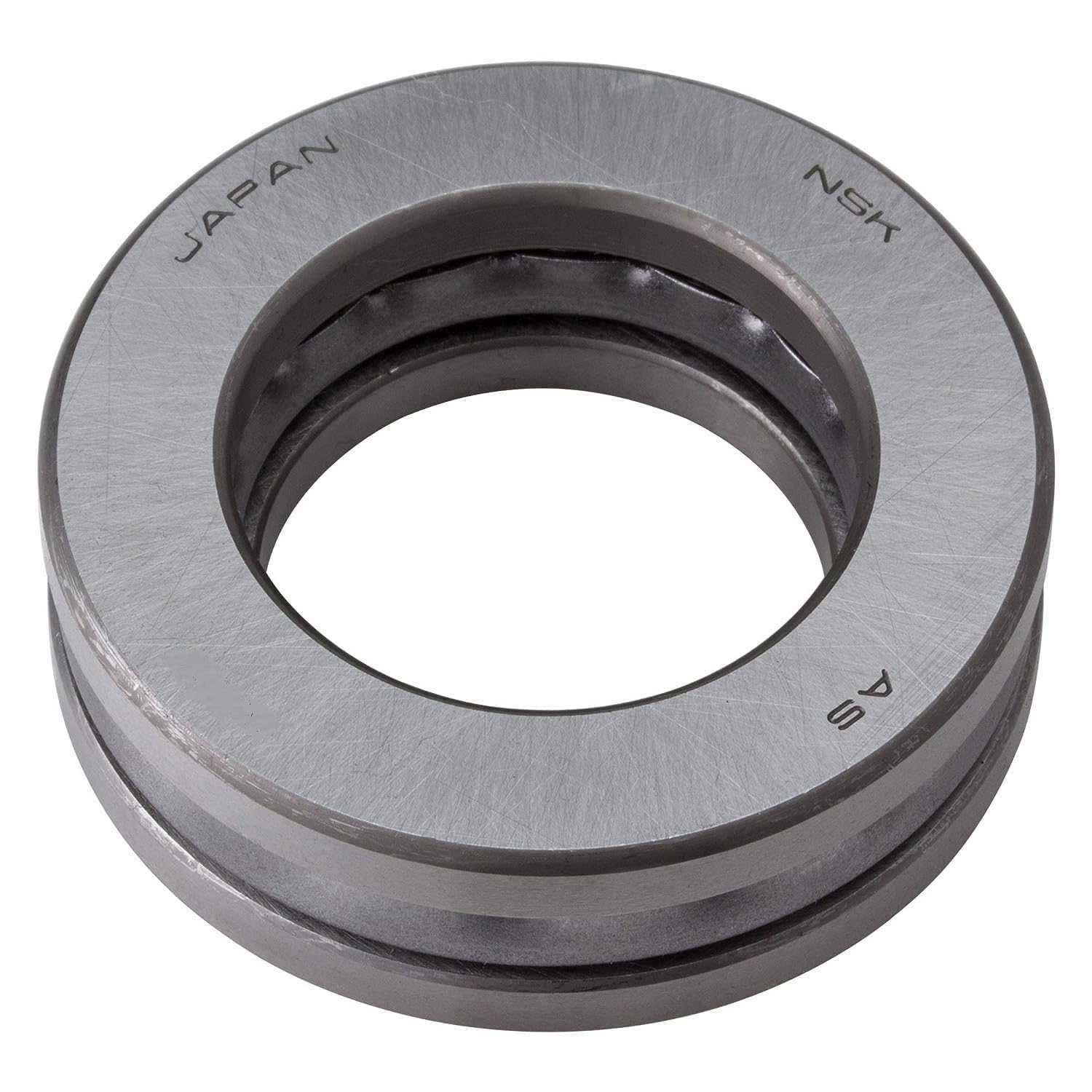 ベアリング 単式スラスト玉軸受 内径15mm 外径35mm 幅14mm 高炭素クロム軸受鋼 開放形 オープン型 一方向アキシアル荷重負荷用 回転機器 部品 パーツ 交換 メンテナンス 軸受 鋼球 軌道盤 保持|ハッピーライフセレクト
