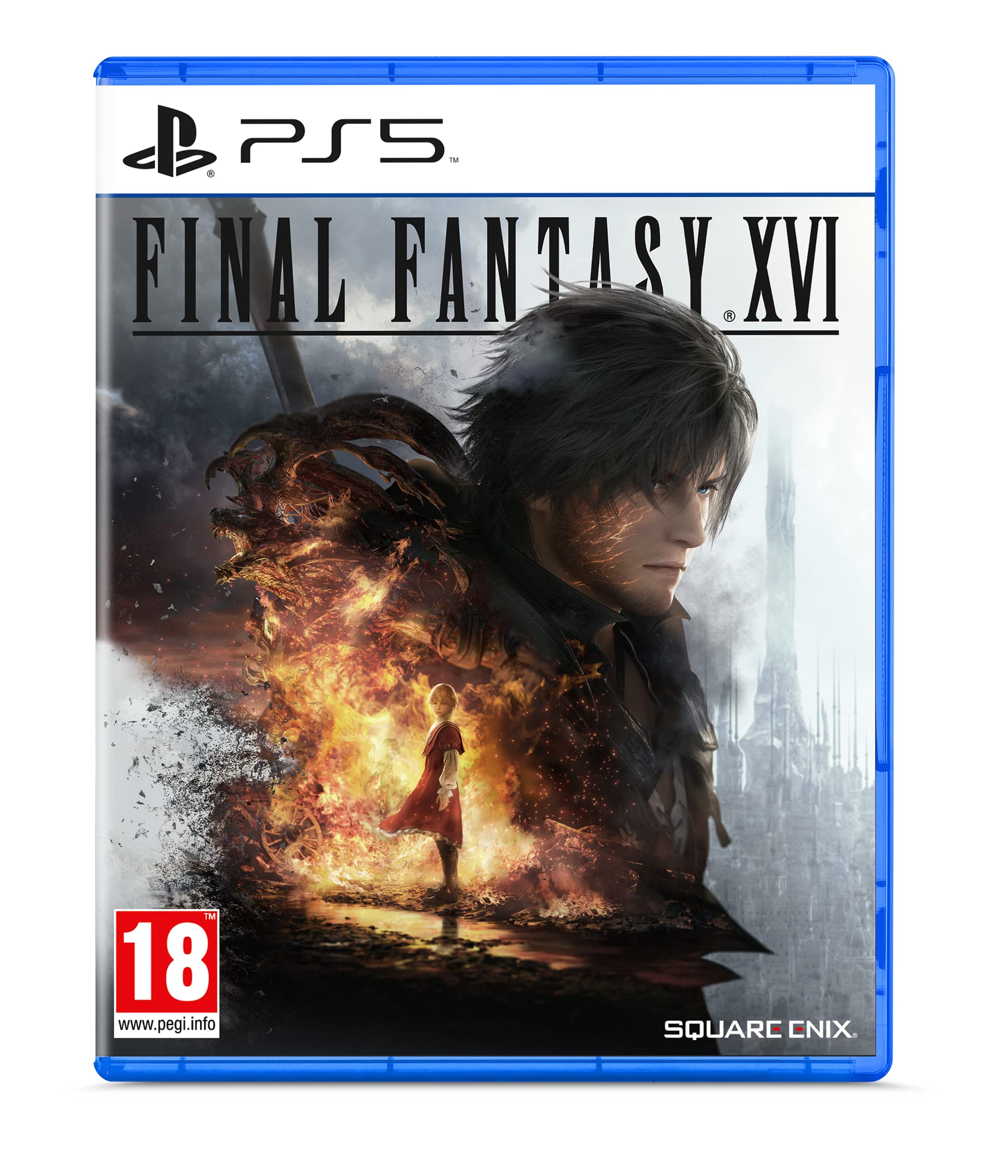 PS5ソフト ファイナルファンタジー16 アクションRPG プレイステーション5 ゲームソフト 壮大な物語 ダークファンタジー エイコンバトル リアルな世界観 戦争 冒険 探索 1人プレイ 映像美 迫力|ハッピーライフセレクト
