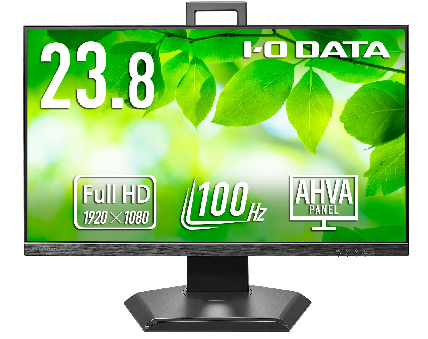 ワイド液晶ディスプレイ 24インチ 100Hz対応 フリースタイルスタンド PCモニター 昇降 回転 チルト ノートパソコン設置可能 デスクワーク テレワーク ゲーム用 高リフレッシュレート パソコ｜ハッピーライフセレクト