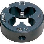 丸ダイス ステンレス用 ねじ切りダイス 外径20mm 厚さ7mm M2.3 ピッチ0.4 HSS高速度鋼 ネジ切り加工 工具 修理 整備 補修 DIY 切削工具 鋼材加工 ステンレス鋼対応 汎用ダイス|ハッピーライフセレクト