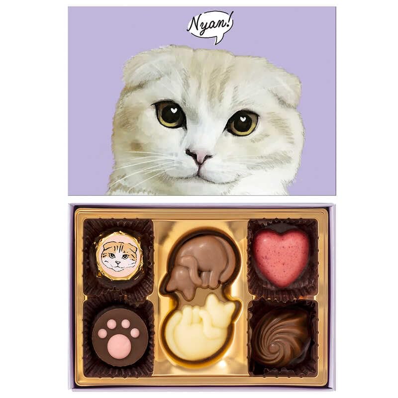 楽天市場】バレンタイン 2025 可愛いキット ねこちゃんチョコクランチ
