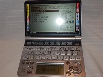 【中古】CASIO Ex-word 電子辞書 XD-GP7250 フランス語大画面液晶モデル メインパネル+手書きパネル搭載 ネイティブ+TTS音声対応