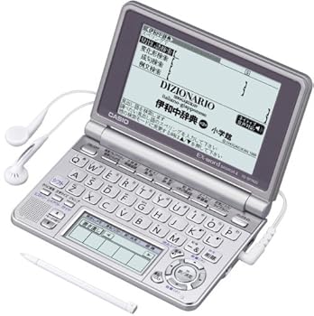 【中古】CASIO Ex-word 陰電子字引き XD-SP7400 イタリア共和国語ひな形 メインダイアログボックス+手描きダイアログボックス積み上げる 原住民+TTS物音相応う