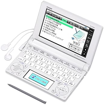 【中古】CASIO Ex-word 陰電子字引き 中学生学びとる模範例 XD-B3850 白いこと XD-B3850WE