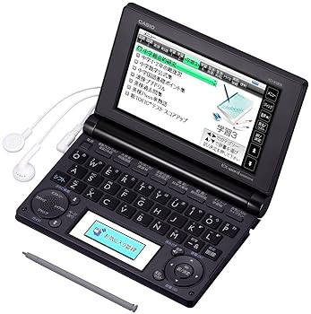 【中古】CASIO Ex-word 電子辞書 中学生学習モデル XD-B3850 ブラック XD-B3850BK