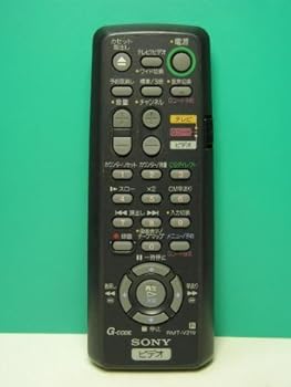 【中古】ソニー ビデオリモコン RMT-V219