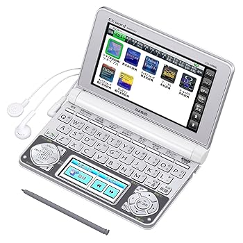 【中古】カシオ 陰電子字引き エクスワード 英語コンテンツ充実模範例 XD-N9800WE 白いこと
