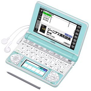 【中古】カシオ計算機 陰電子字引き EX-word XD-N4800 (140コンテンツ/高校生模範例/ライトグリーン) XD-N4800LG