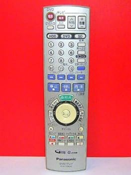 【中古】パナソニック ヴィデオディスク遠隔操作 EUR7729KAO