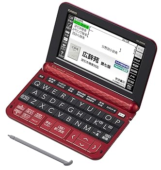 【中古】カシオ 電子辞書 エクスワード 生活・教養モデル XD-Z6500RD レッド 160コンテンツ