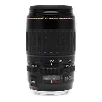 【中古】(非常に良い)Canon EF 100-300mm f/4.5-5.6 USM 望遠ズームレンズ Canon SLRカメラ用 (メーカー生産終了)