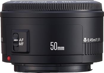 【中古】Canon 単焦点レンズ EF50mm F1.8 II フルサイズ対応