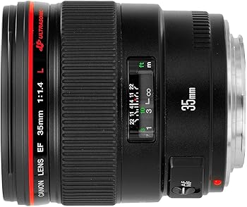 【中古】(人並み外れたに好いたらしい)Canon 単興味の中心水晶体 EF35粍 F1.4L USM フルサイズ相応う