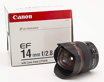 【中古】Canon EF水晶体 14粍 F2.8L USM