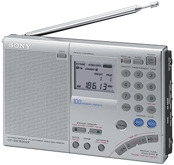 【中古】SONY ICF-SW7600GR FMラジオ受信機