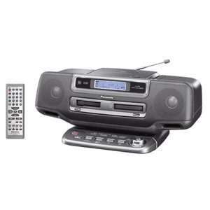 【中古】パナソニック 個人的MD取り合わせ しろがね色 RX-MDX83-S