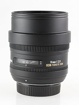 【中古】SIGMA 単焦点魚眼レンズ 10mm F2.8 EX DC FISHEYE HSM ペンタックス用 対角線魚眼 APS-C専用 477615
