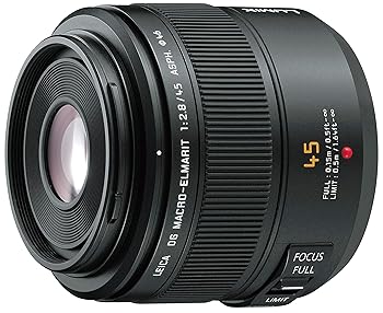 【中古】パナソニック(Panasonic) Panasonic マイクロフォーサーズ用 ライカ DG MACRO-ELMARIT 45mm F2.8 ASPH. MEGA O.I.S 単焦点 マクロレンズ H-ES045